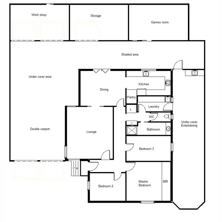 Floorplan of Homely house listing, 88 Hurcombe Crescent, Port Augusta West SA 5700