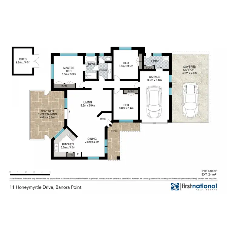 Floorplan of Homely house listing, 11 Honeymyrtle Drive, Banora Point NSW 2486