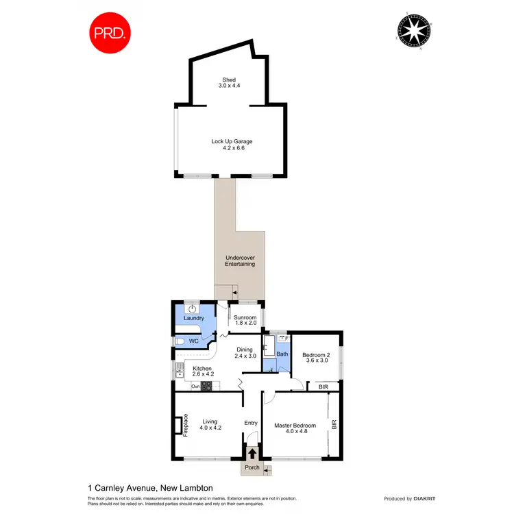 Floorplan of Homely house listing, 1 Carnley Avenue, New Lambton NSW 2305