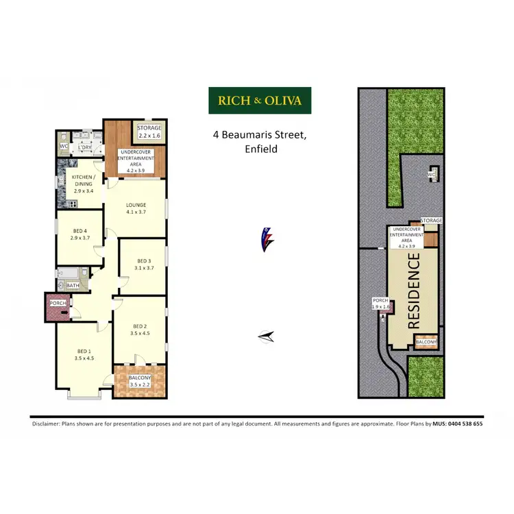 Floorplan of Homely house listing, 4 Beaumaris Street, Enfield NSW 2136