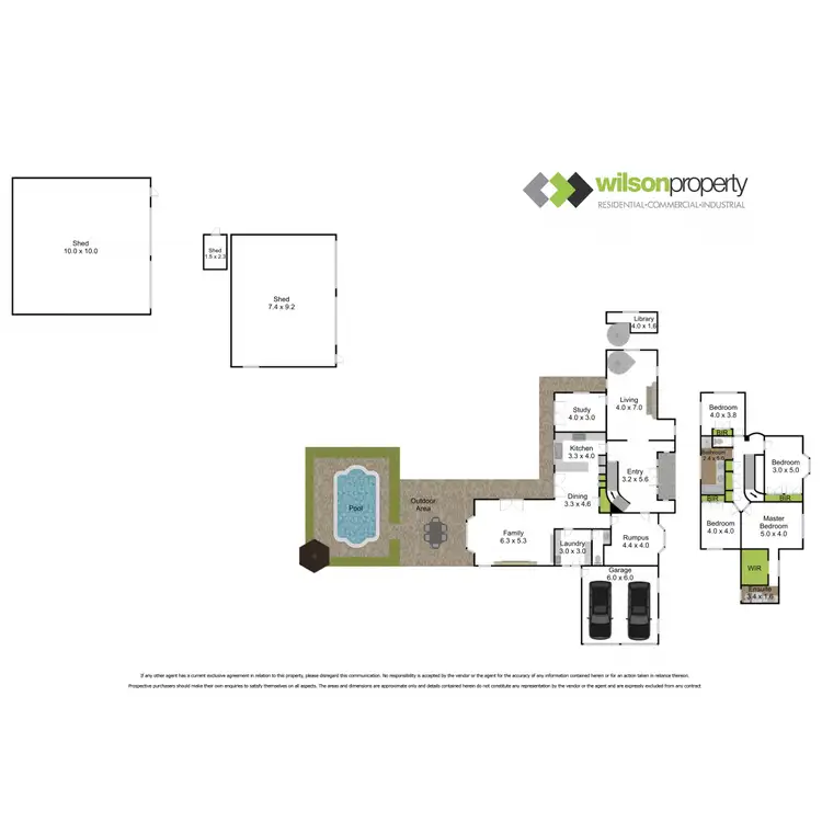 Floorplan of Homely house listing, 11 Laurina Drive, Traralgon VIC 3844