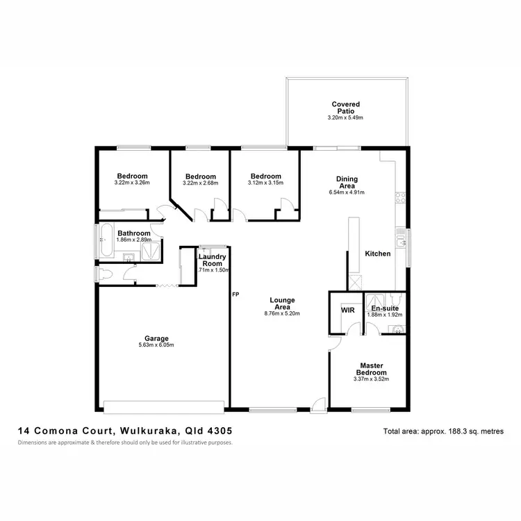 Floorplan of Homely house listing, 14 Comona Court, Wulkuraka QLD 4305