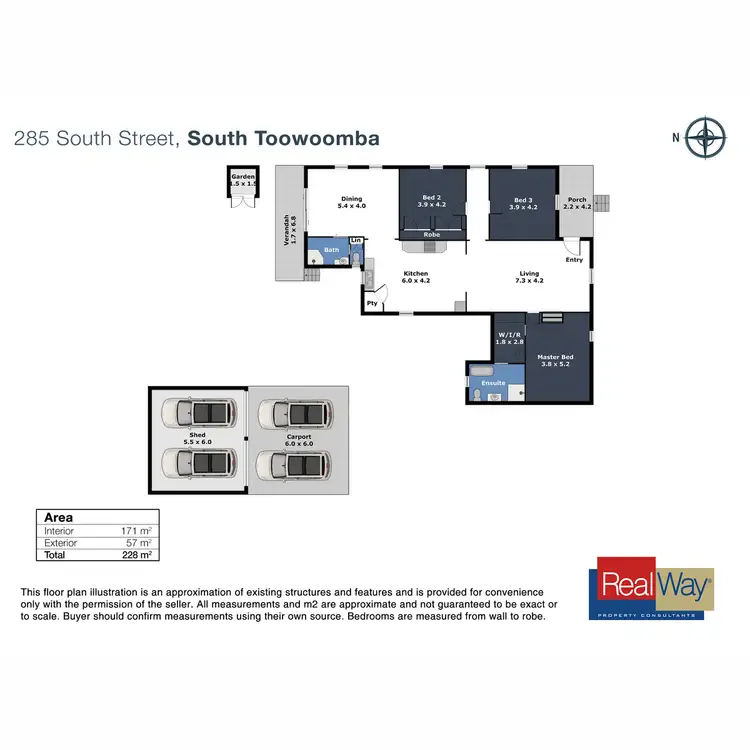 Floorplan of Homely house listing, 285 South Street, Harristown QLD 4350