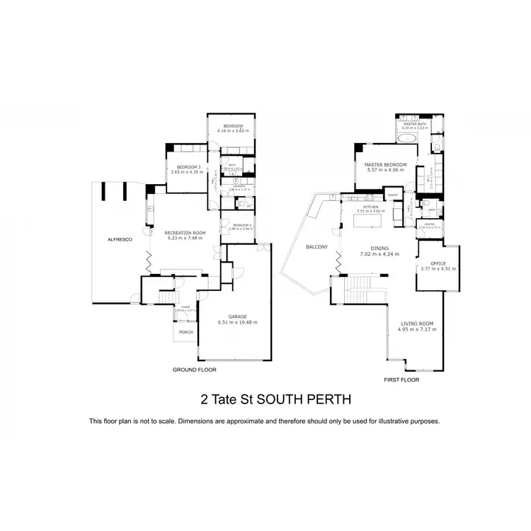 Floorplan of Homely house listing, 2 Tate Street, South Perth WA 6151