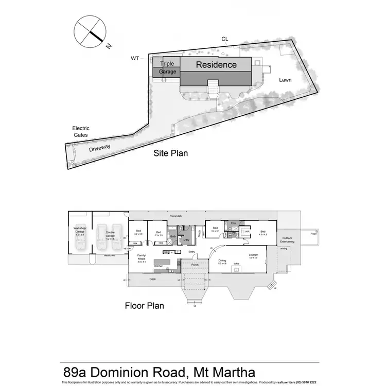Floorplan of Homely house listing, 89a Dominion Road, Mount Martha VIC 3934