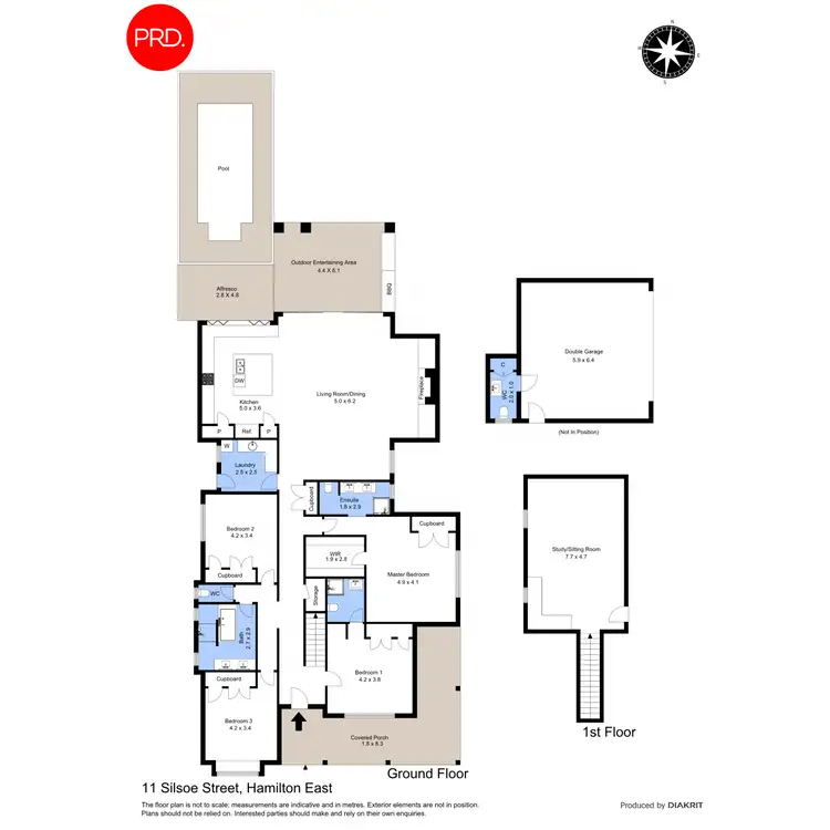 Floorplan of Homely house listing, 11 Silsoe Street, Hamilton East NSW 2303
