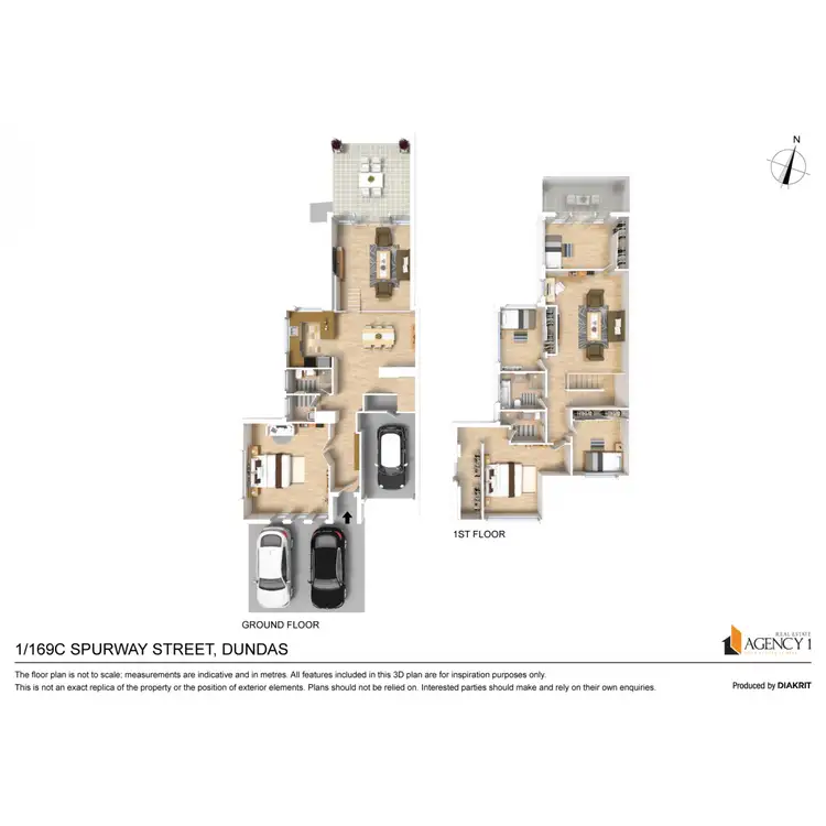 Floorplan of Homely house listing, 1/169C Spurway Street, Ermington NSW 2115