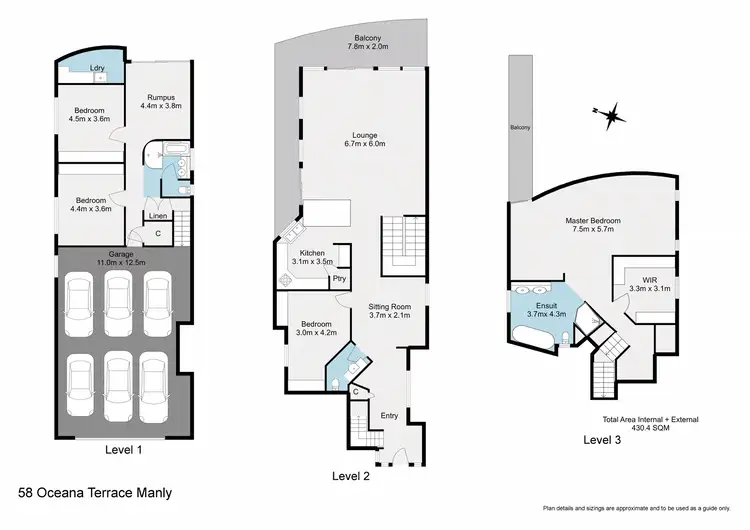 Floorplan of Homely house listing, 58 Oceana Terrace, Manly QLD 4179