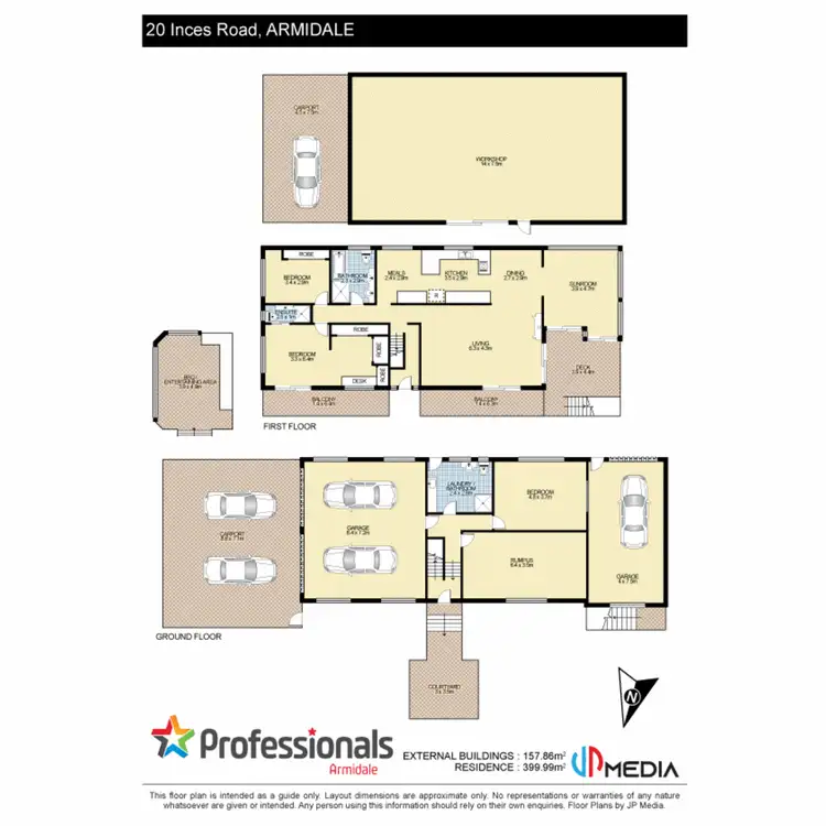 Floorplan of Homely house listing, 20 Inces Road, Armidale NSW 2350