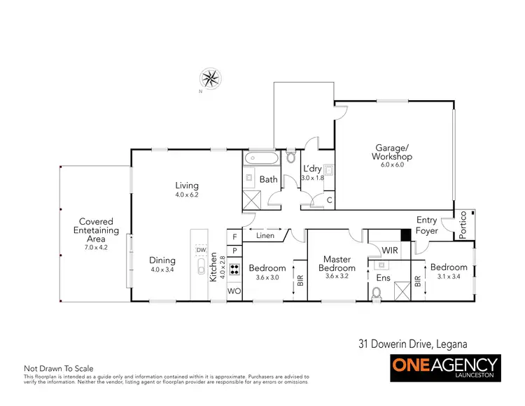 Floorplan of Homely house listing, 31 Dowerin Drive, Legana TAS 7277