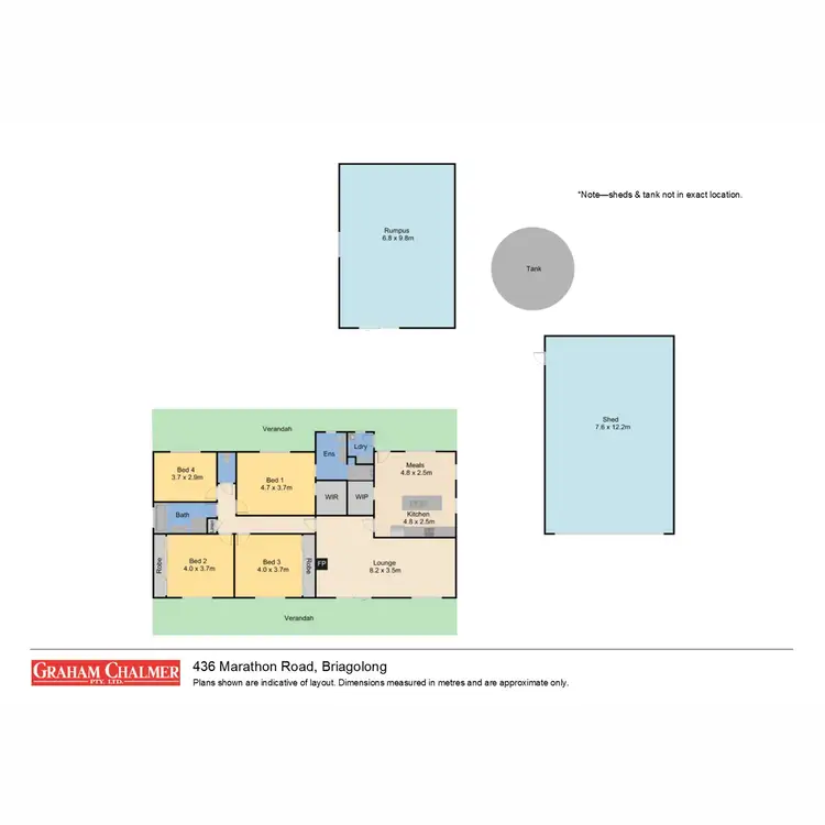 Floorplan of Homely rural property listing, 436 Marathon Road, Briagolong VIC 3860