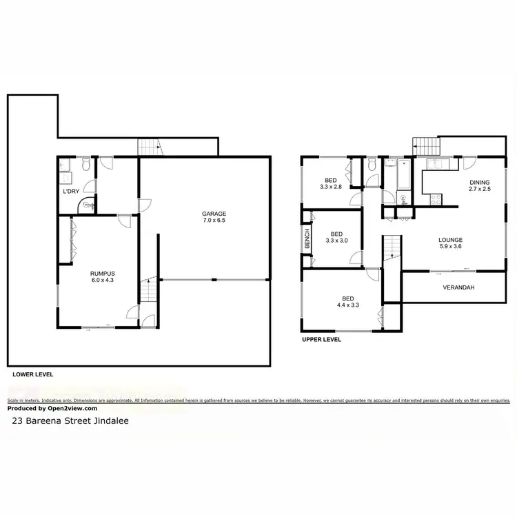 Floorplan of Homely house listing, 23 Bareena Street, Jindalee QLD 4074