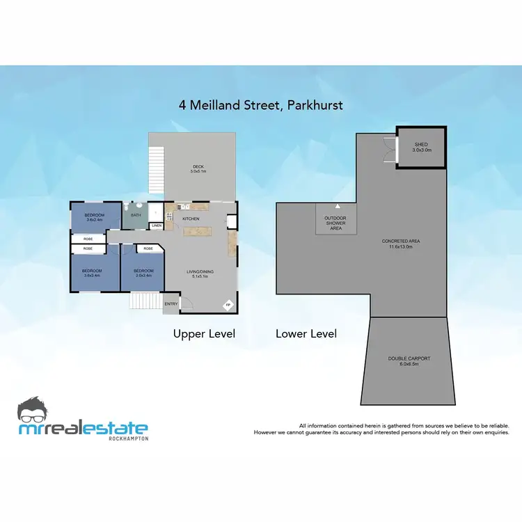 Floorplan of Homely house listing, 4 Meilland Street, Parkhurst QLD 4702