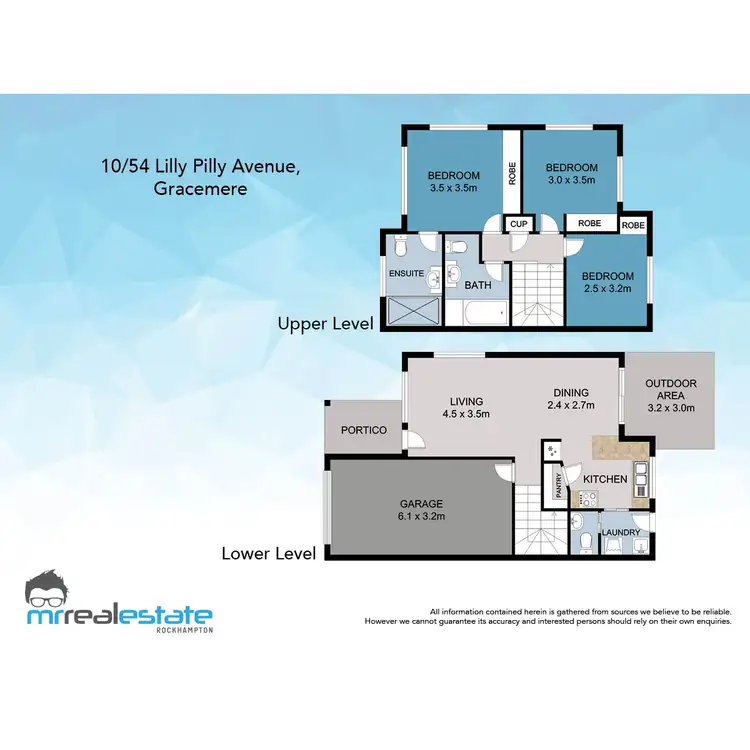 Floorplan of Homely unit listing, 10/54 Lillypilly Avenue, Gracemere QLD 4702