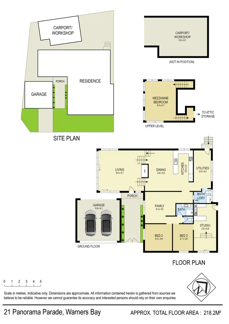 Floorplan of Homely house listing, 21 Panorama Parade, Warners Bay NSW 2282