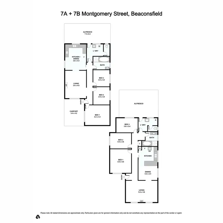 Floorplan of Homely house listing, 7 Montgomery Street, Beaconsfield WA 6162