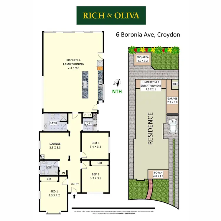 Floorplan of Homely house listing, 6 Boronia Avenue, Croydon NSW 2132