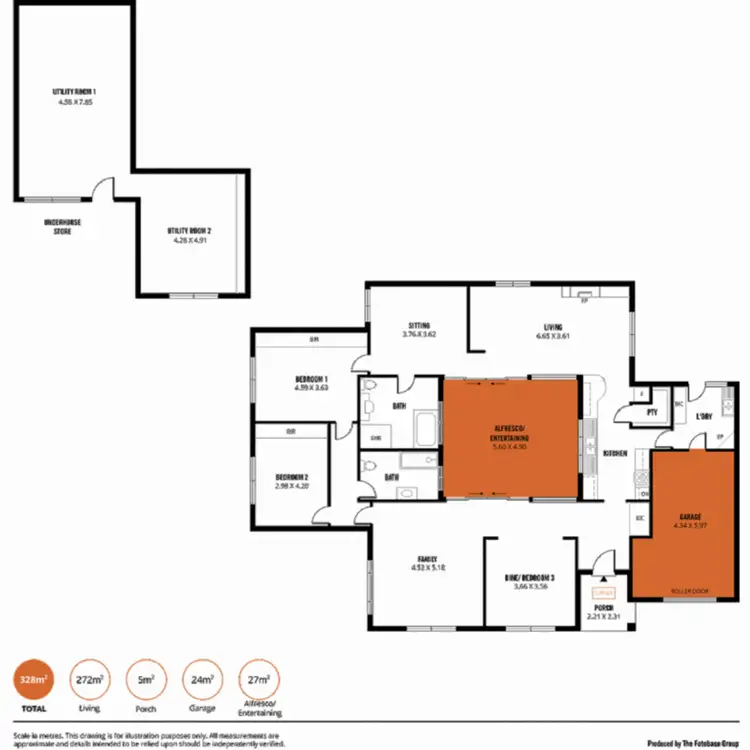 Floorplan of Homely house listing, 3 Elizabeth Court, Burnside SA 5066