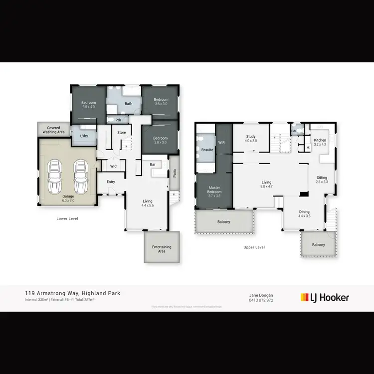 Floorplan of Homely house listing, 119 Armstrong Way, Highland Park QLD 4211