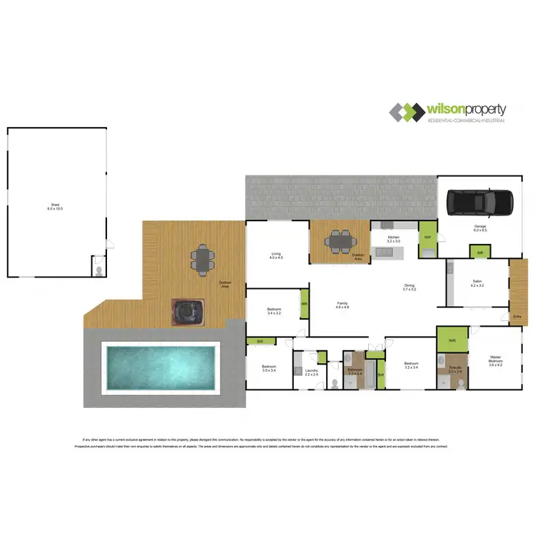 Floorplan of Homely house listing, 2 Highfield Court, Traralgon VIC 3844