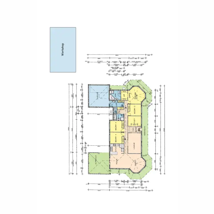 Floorplan of Homely house listing, 43 Counahan Drive, Wurruk VIC 3850