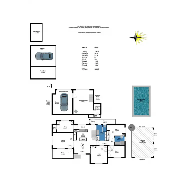 Floorplan of Homely house listing, 30 Ridge Road, Lobethal SA 5241