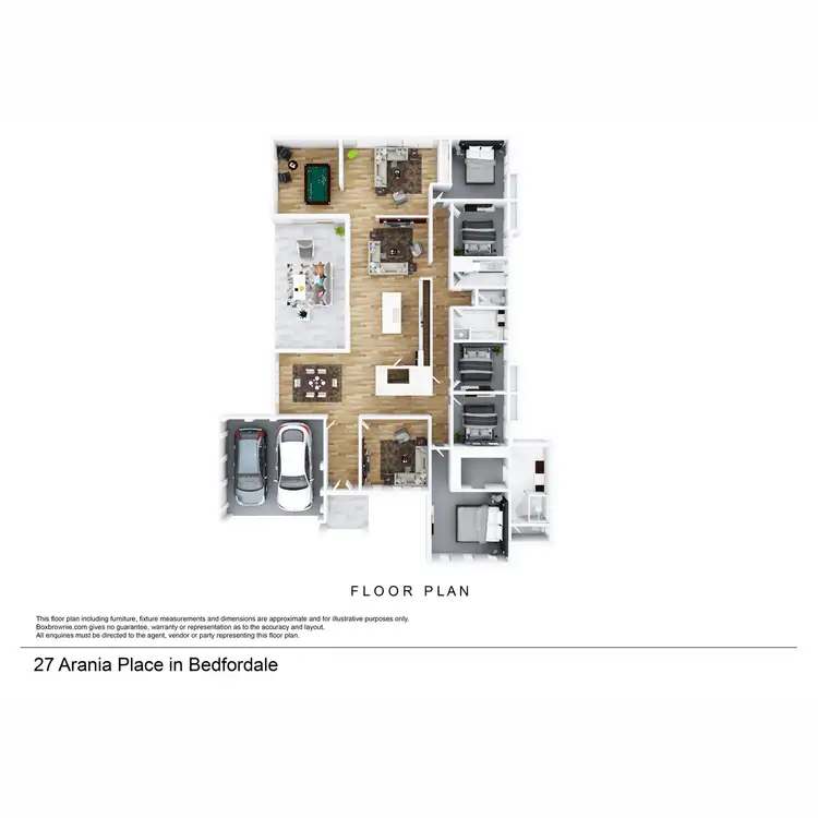 Floorplan of Homely house listing, 27 Arania Place, Bedfordale WA 6112