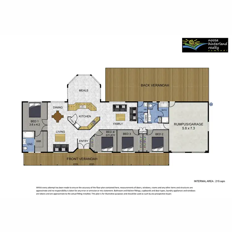 Floorplan of Homely house listing, 1 Persoonia Lane, Doonan QLD 4562