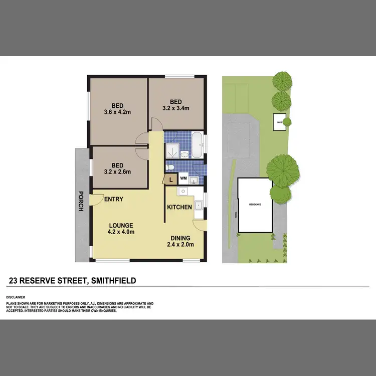 Floorplan of Homely house listing, 23 Reserve Street, Smithfield NSW 2164