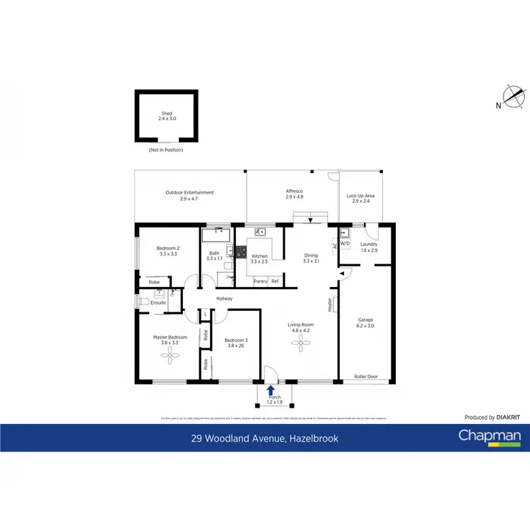 Floorplan of Homely house listing, 29 Woodland Avenue, Hazelbrook NSW 2779