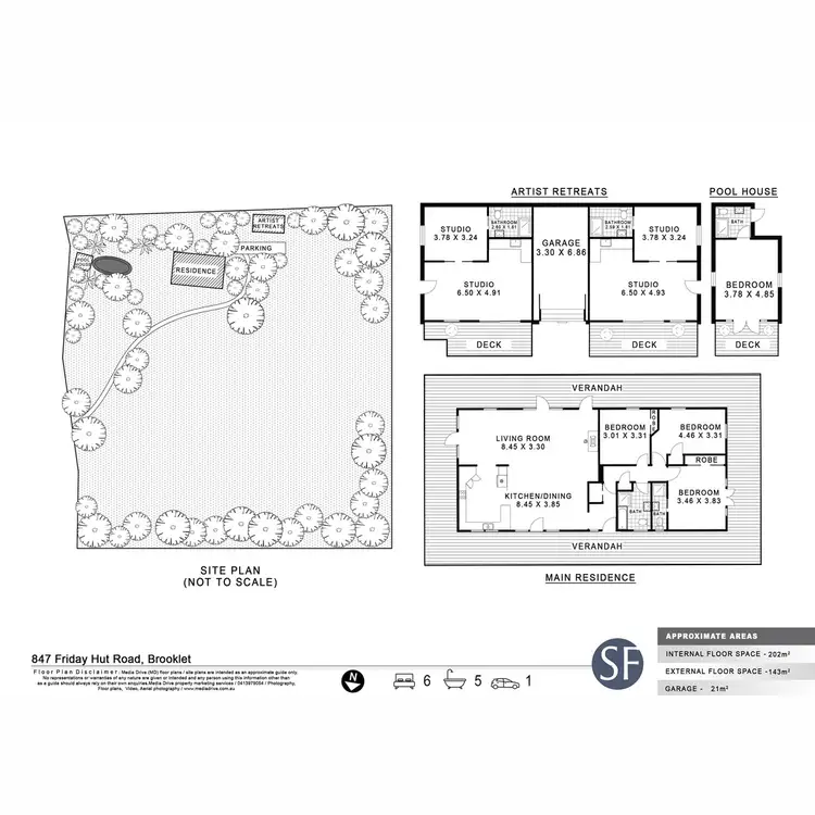 Floorplan of Homely house listing, 847 Friday Hut Road, Brooklet NSW 2479