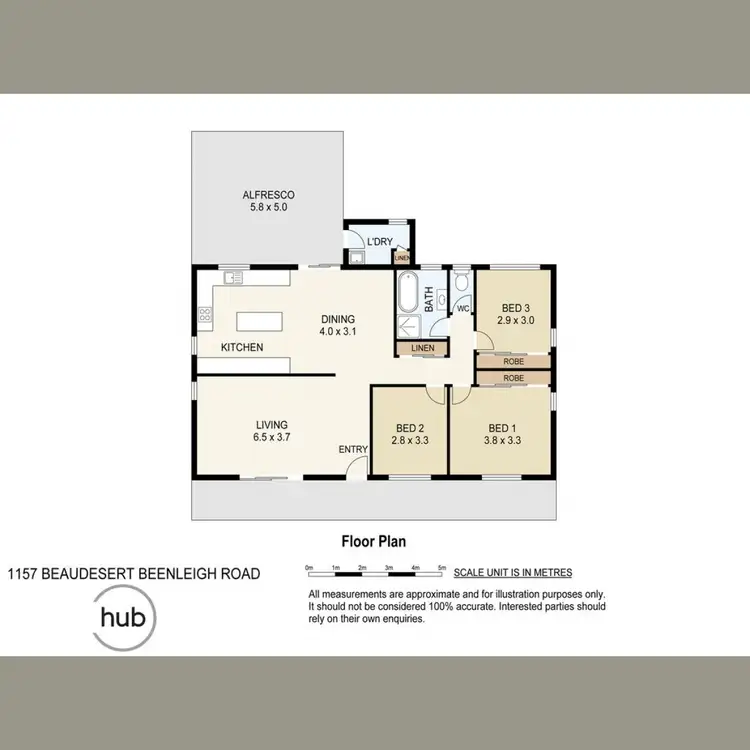 Floorplan of Homely rural property listing, 1157 Beaudesert-Beenleigh Road, Cedar Creek QLD 4207