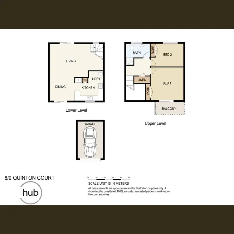Floorplan of Homely unit listing, 8/9 Quinton Court, Mount Warren Park QLD 4207