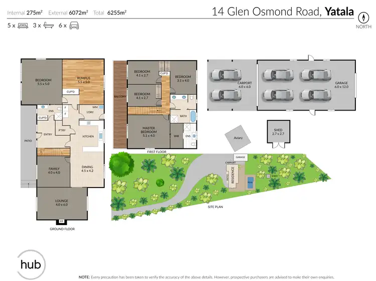 Floorplan of Homely house listing, 14 Glen Osmond Road, Yatala QLD 4207
