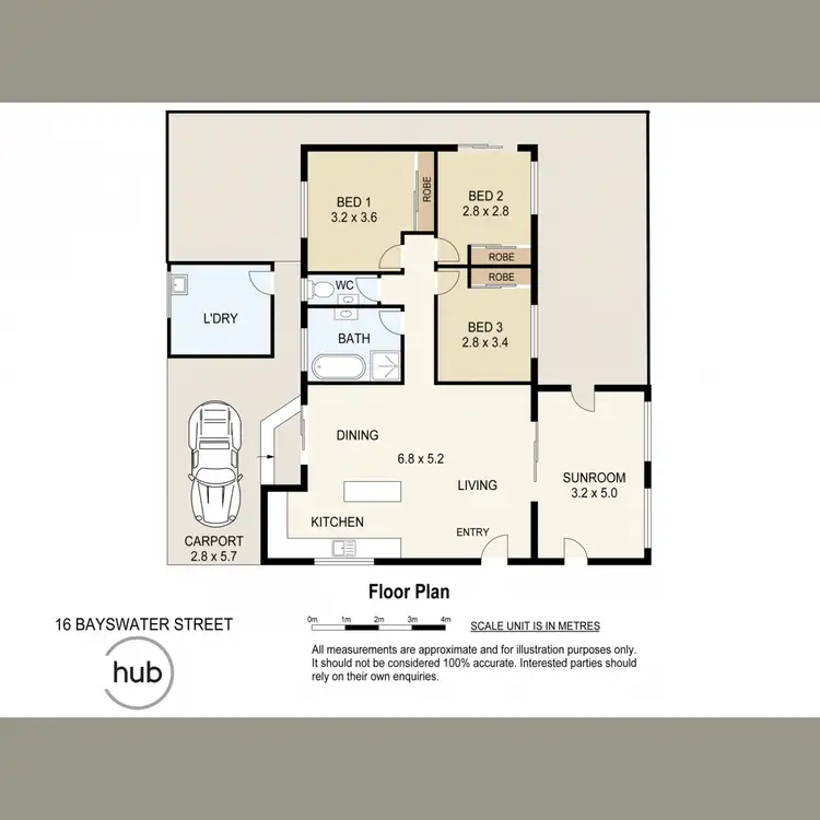 Floorplan of Homely house listing, 16 Bayswater Street, Mount Warren Park QLD 4207