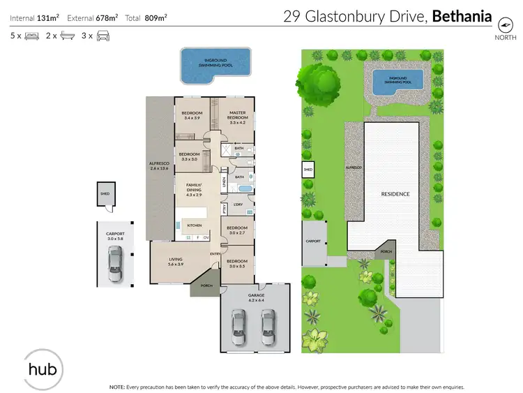 Floorplan of Homely house listing, 29 Glastonbury Drive, Bethania QLD 4205
