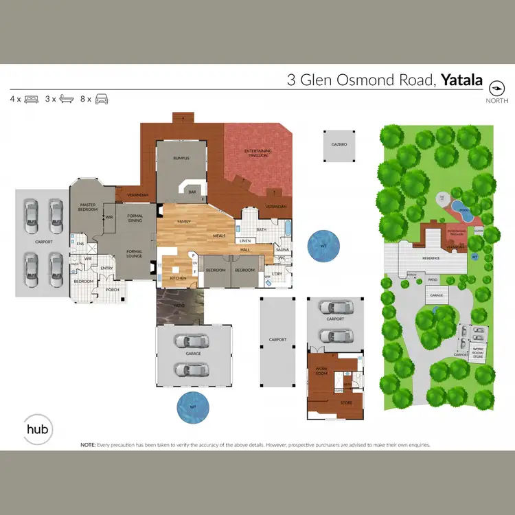 Floorplan of Homely rural property listing, 3 Glen Osmond Drive, Yatala QLD 4207