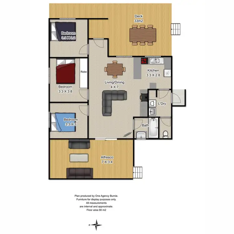 Floorplan of Homely house listing, 24 Banksia Avenue, Sisters Beach TAS 7321
