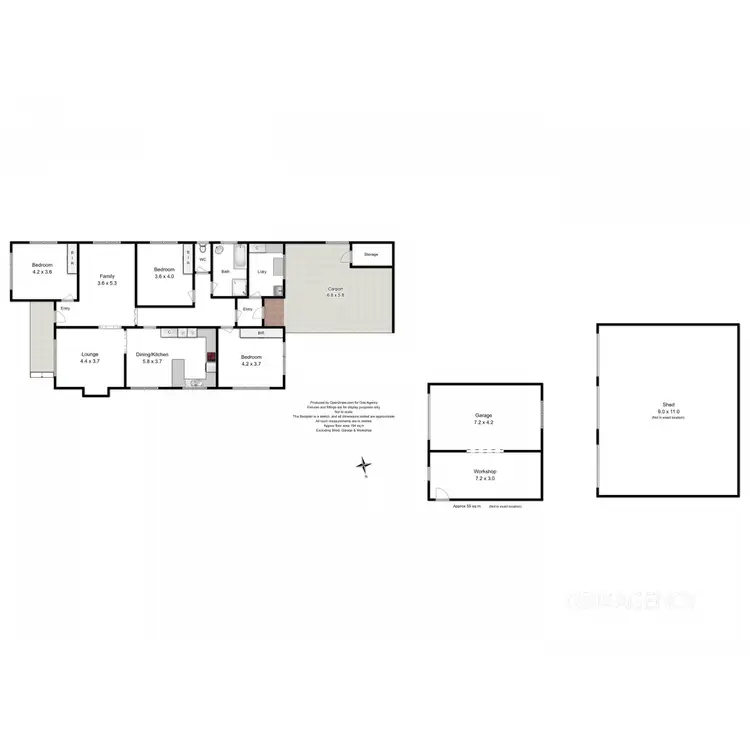 Floorplan of Homely house listing, 38 Nelson Street, Smithton TAS 7330