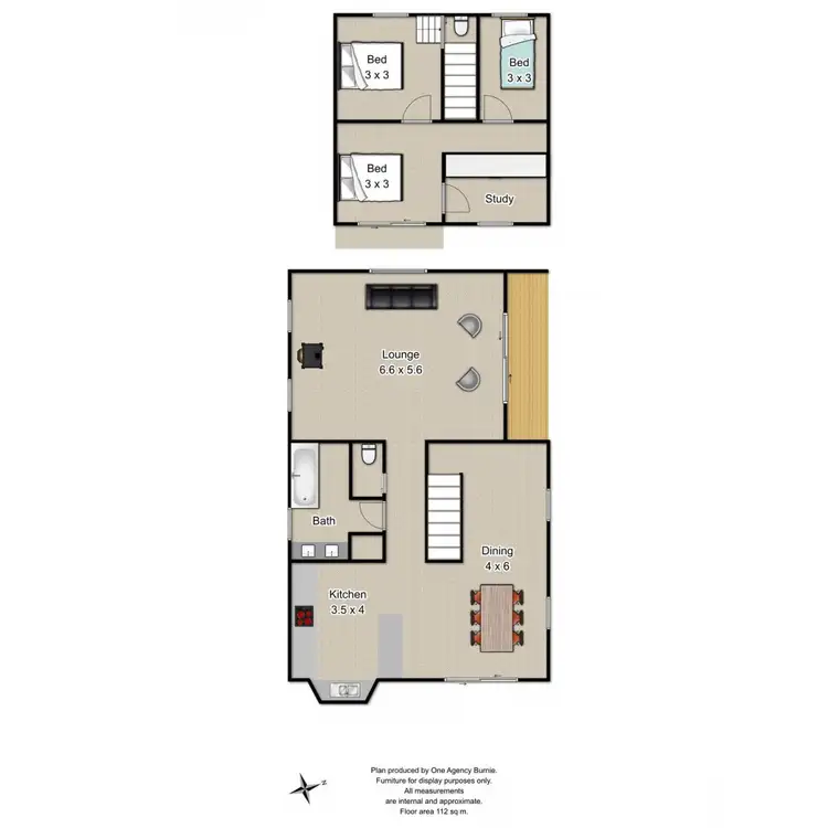 Floorplan of Homely house listing, 12/270 Stanley Highway, Stanley TAS 7331