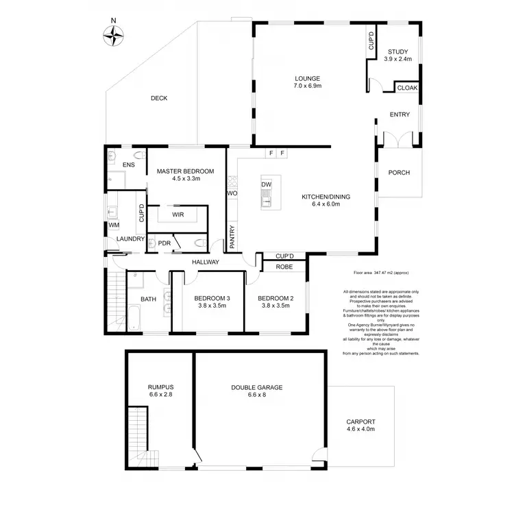 Floorplan of Homely house listing, 1 Gardiner Place, Penguin TAS 7316