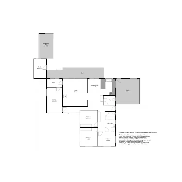 Floorplan of Homely house listing, 124 Upper Maud Street, West Ulverstone TAS 7315