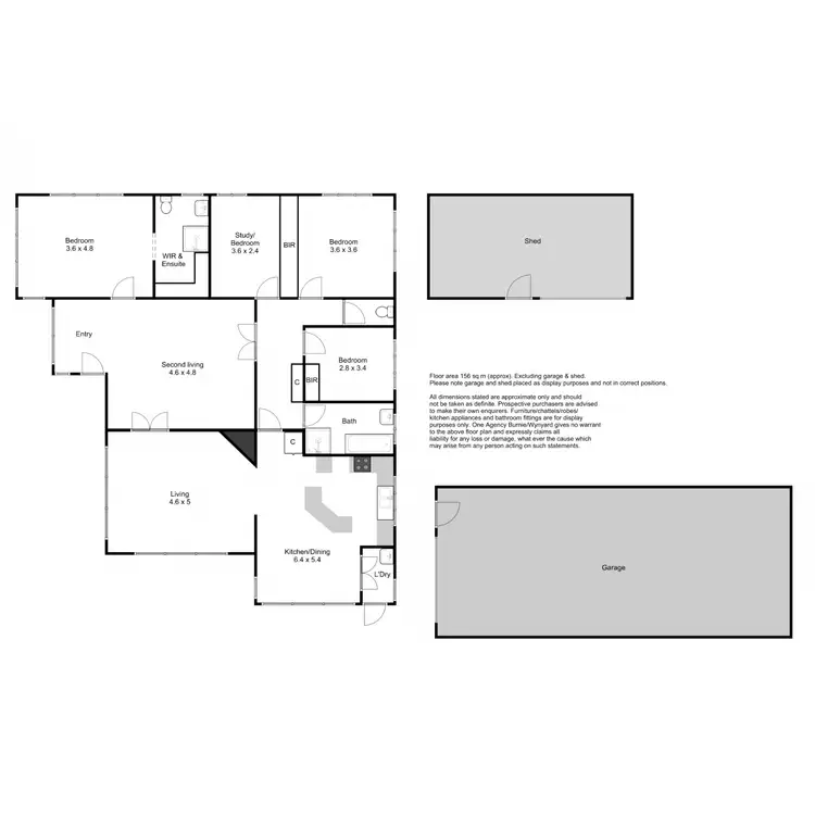 Floorplan of Homely house listing, 38 Saunders Street, Wynyard TAS 7325