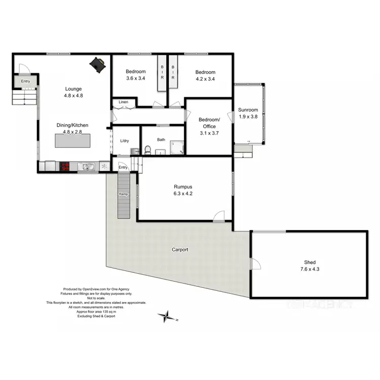 Floorplan of Homely house listing, 14 Dallas Court, Smithton TAS 7330