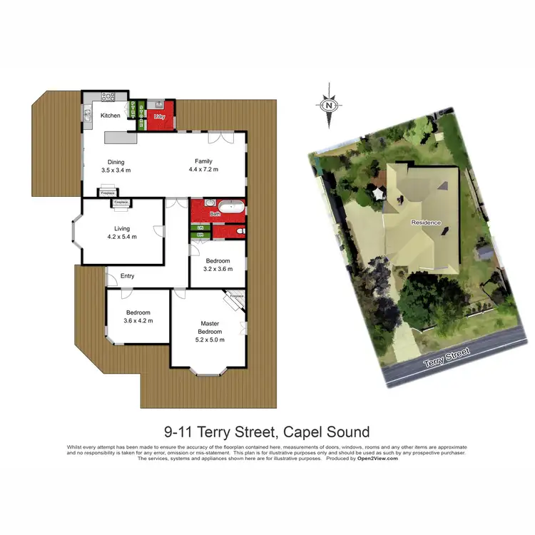 Floorplan of Homely house listing, 9-11 Terry Street, Capel Sound VIC 3940