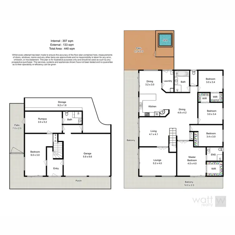 Floorplan of Homely house listing, 74 Cressbrook Drive, Albany Creek QLD 4035