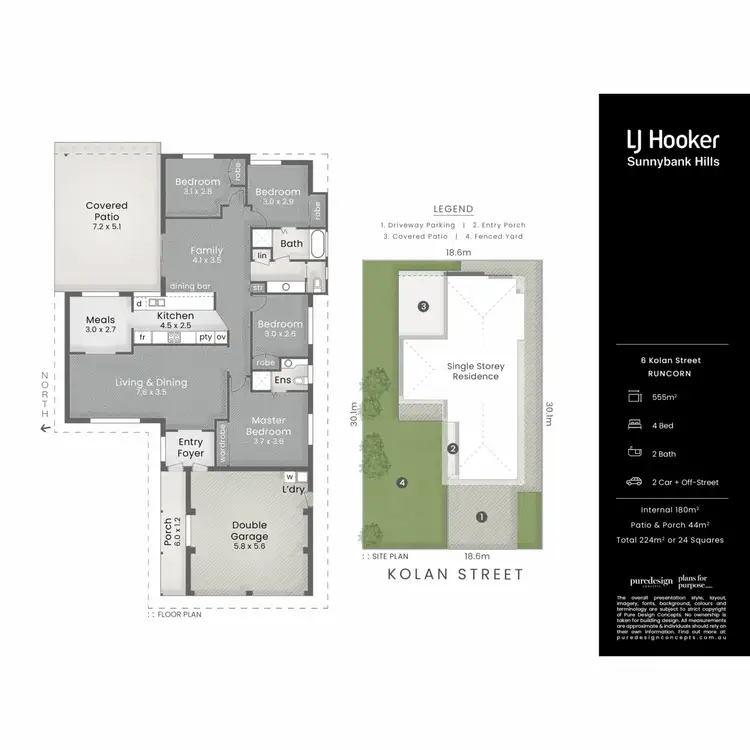 Floorplan of Homely house listing, 6 Kolan Street, Runcorn QLD 4113