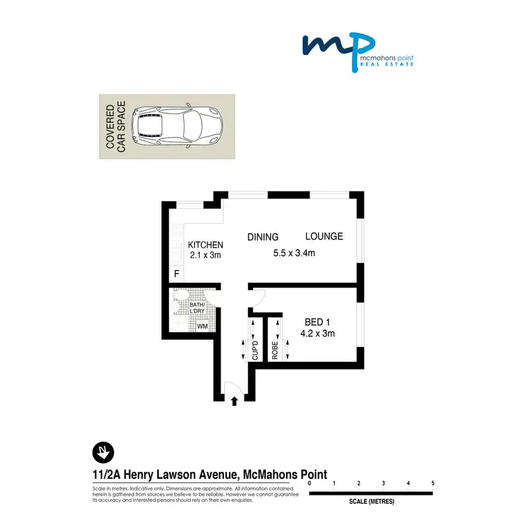 Floorplan of Homely apartment listing, 11/2a Henry Lawson Avenue, Mcmahons Point NSW 2060