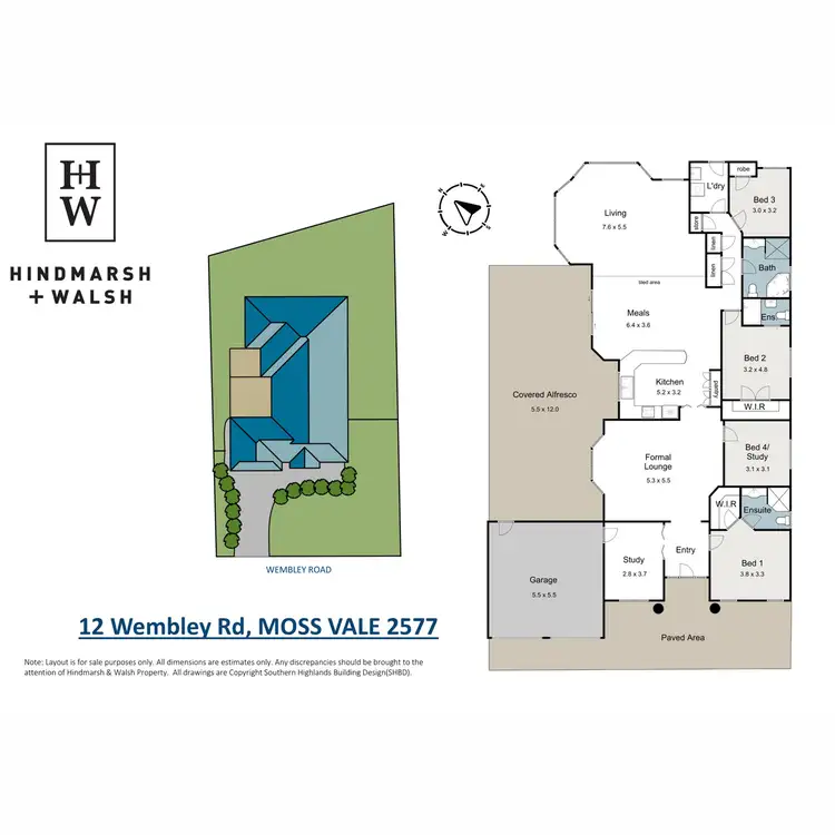 Floorplan of Homely house listing, 12 Wembley Road, Moss Vale NSW 2577
