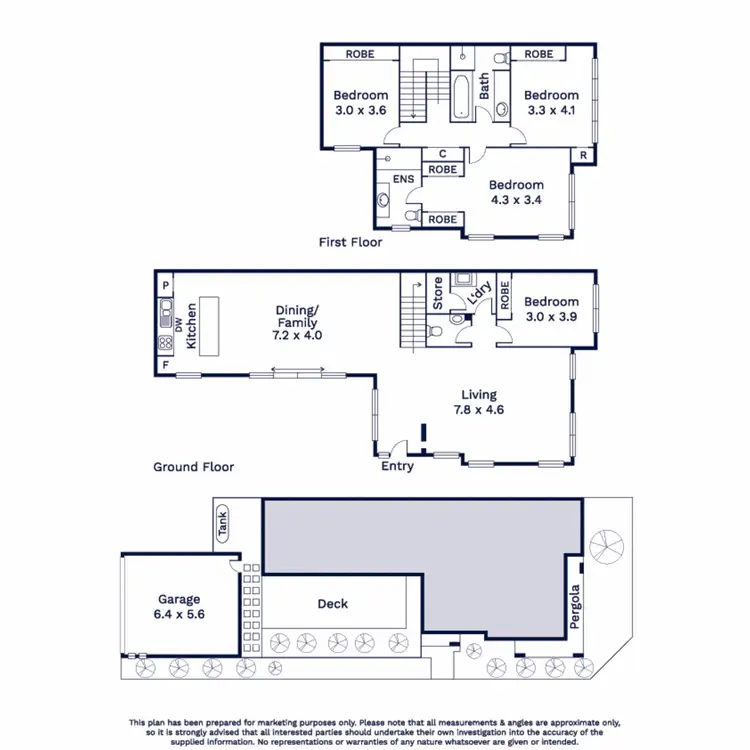Floorplan of Homely house listing, 61 Ringtail Circuit, Maidstone VIC 3012